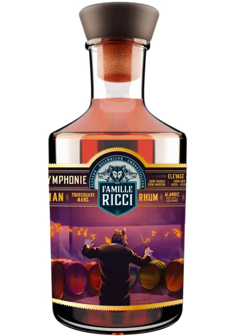 7e SYMPHONIE Rhum - Famille Ricci - Frankrijk - 70 cl