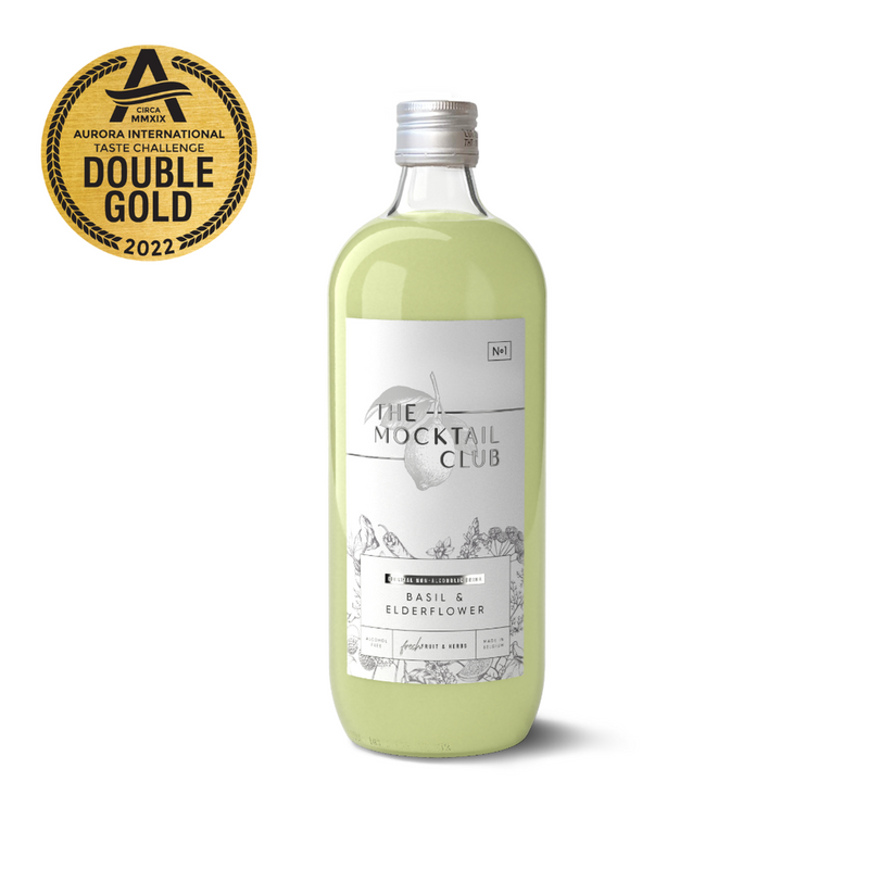 The Mocktail Club - Basilicum en Elderflower - België - 100cl