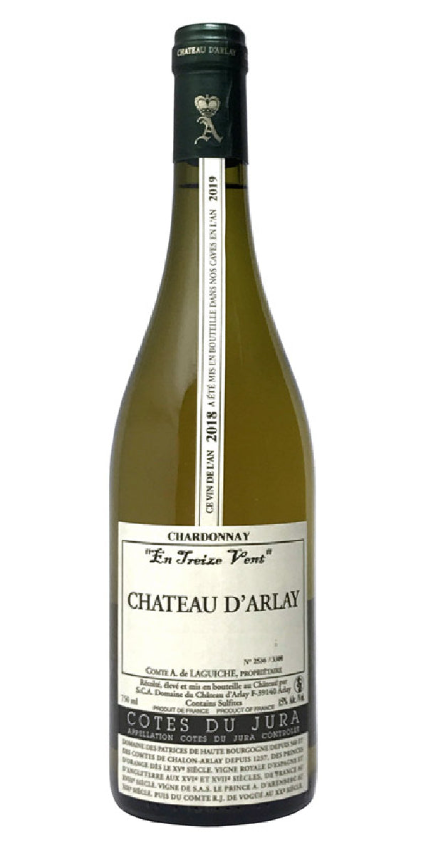 Château d'Arlay - Chardonnay - "En Treize Vent"  - Wit - Frankrijk - AOC Côtes du Jura