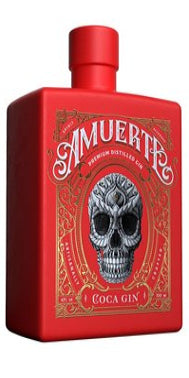 Amuerte Premium Distilled Coca Gin - Red - België - 70 cl - editie 2022