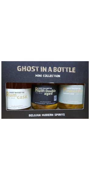 Ghost in a Bottle - Mini Collection Rum - België - 3 x 10 cl