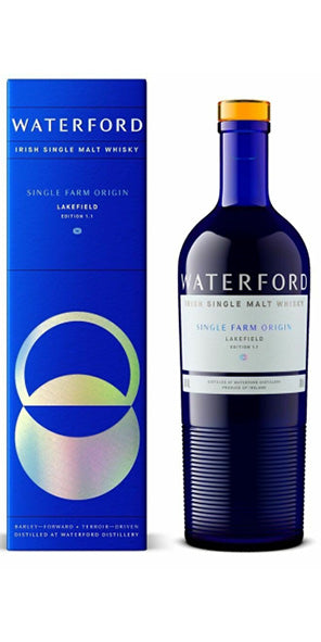 Waterford - Lakefield - Edition 1.1 - Irish Single Malt Whisky - 700 ml - 50% alc.