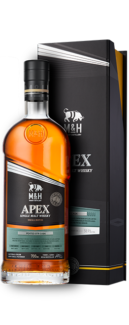 M & H - Apex - Single Malt Whisky - 700 ml - Israël