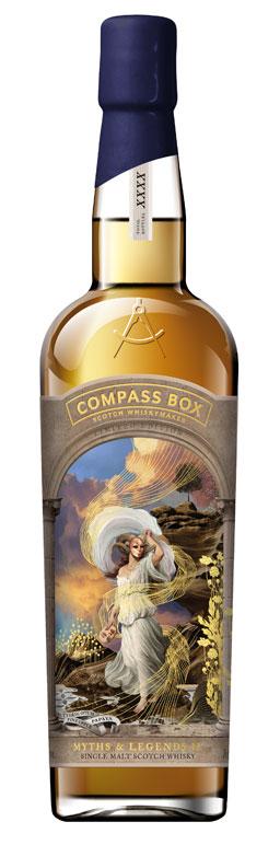 Compass Box - Mythen en legendes 1+2+3 Triologie -  Single malt Scotch Whisky - Schotland - 70 cl.