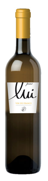 Pour Lui  - Wit - Frankrijk - Vin de France 75 cl