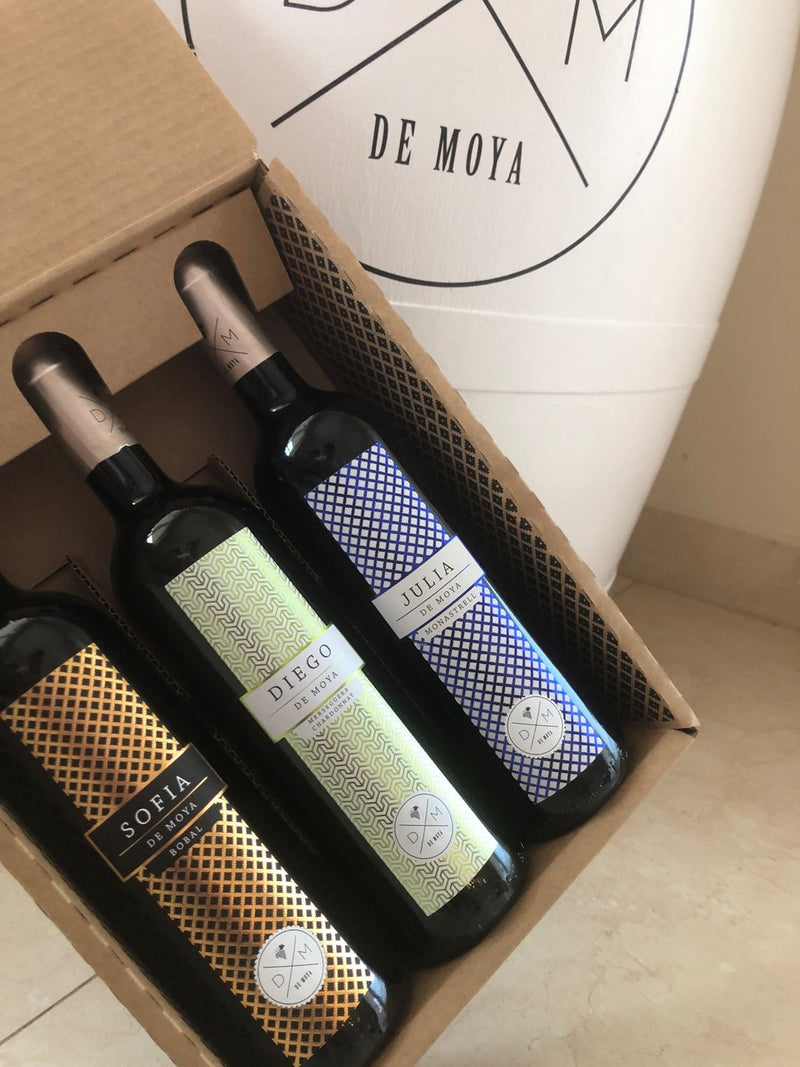 Bodega de Moya - Giftbox met Sofia + Diego + Julia - Spanje - Valencia