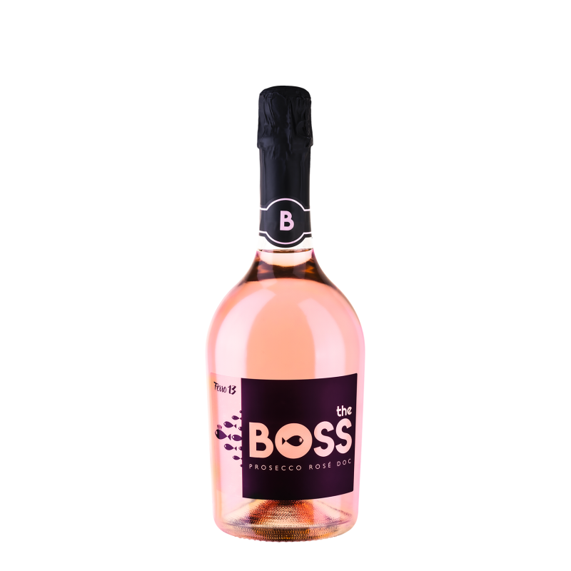 Ferro 13 - The Boss - Prosecco Rosé DOC Millesimato Brut 70 cl - Italië - Treviso